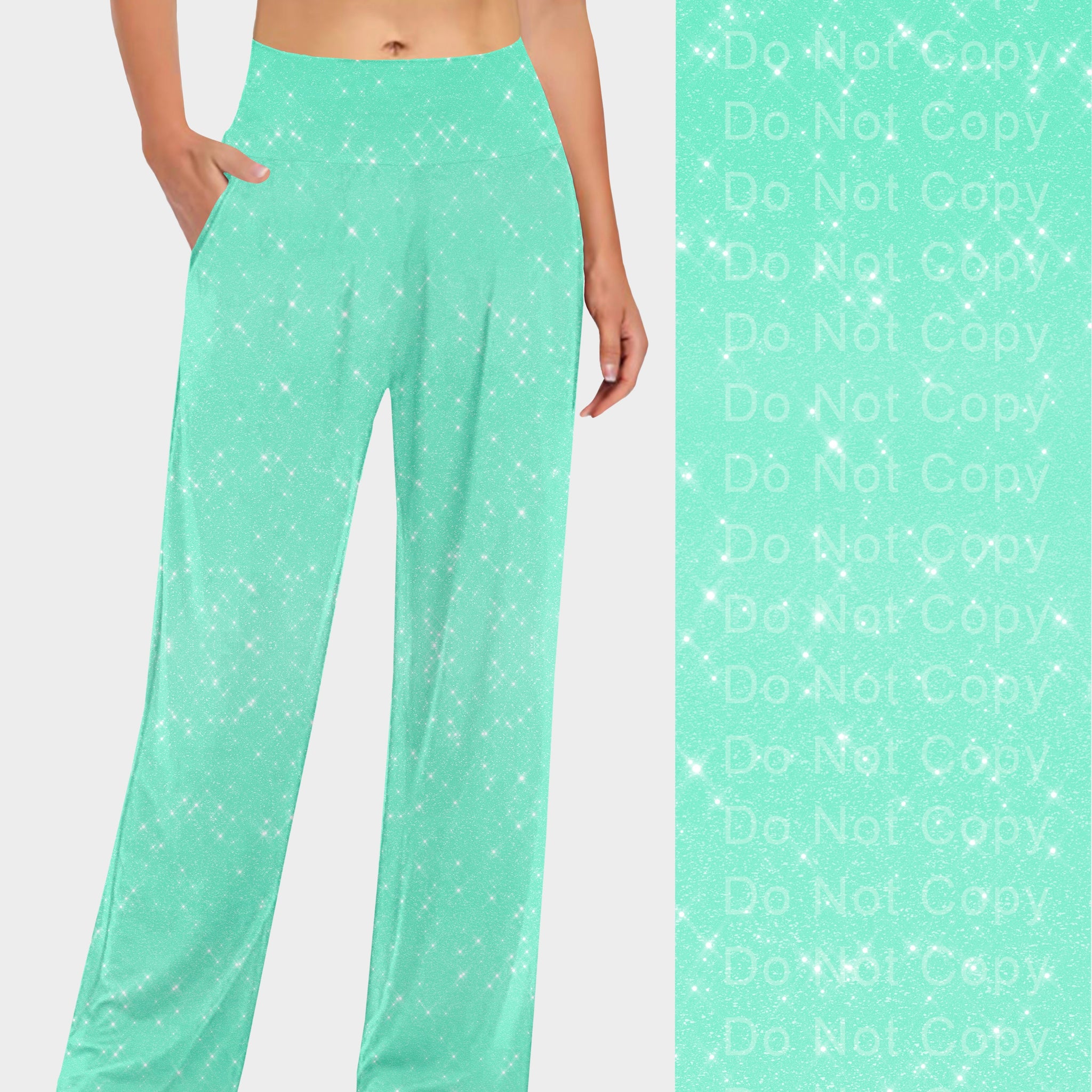 RTS - Mint Sparkle Lounge Pants