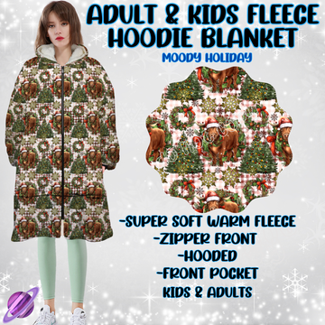 MOODY HOLIDAY- HOODIE BLANKET RUN-PREORDER CLOSING 9/28 ETA NOV