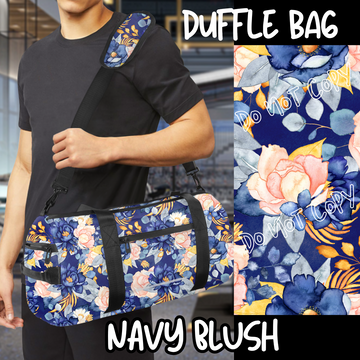 NAVY BLUSH   - BAG RUN 3 - DUFFLE BAG - PREORDER CLOSING 10/22