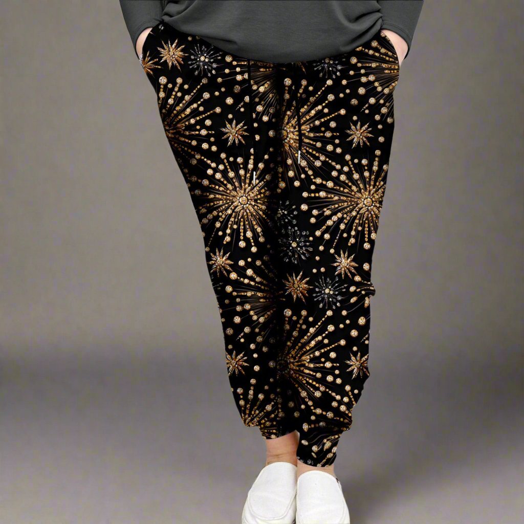 New Year Print Leggings w/ Pockets | ETA 12/5