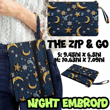 NIGHT EMBROID - ZIP & GO PREORDER CLOSING 12/28