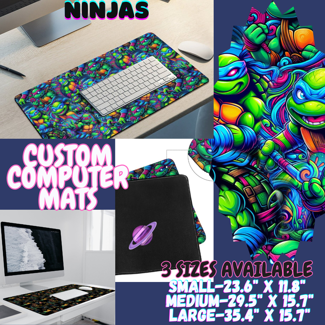 NINJAS - COMPUTER MAT PREORDER CLOSING 12/6