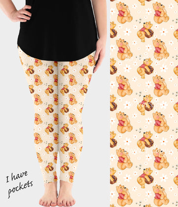 RTS - Not My Honey Leggings w/ Pockets