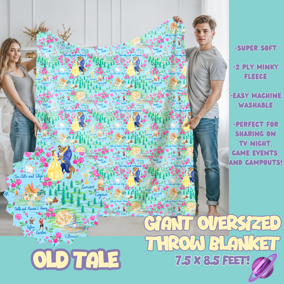 OLD TALE - OVERSIZED THROW BLANKET 11 - PREORDER CLOSING 2/2