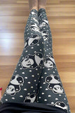 Cute Panda Heart Polka Dot Leggings