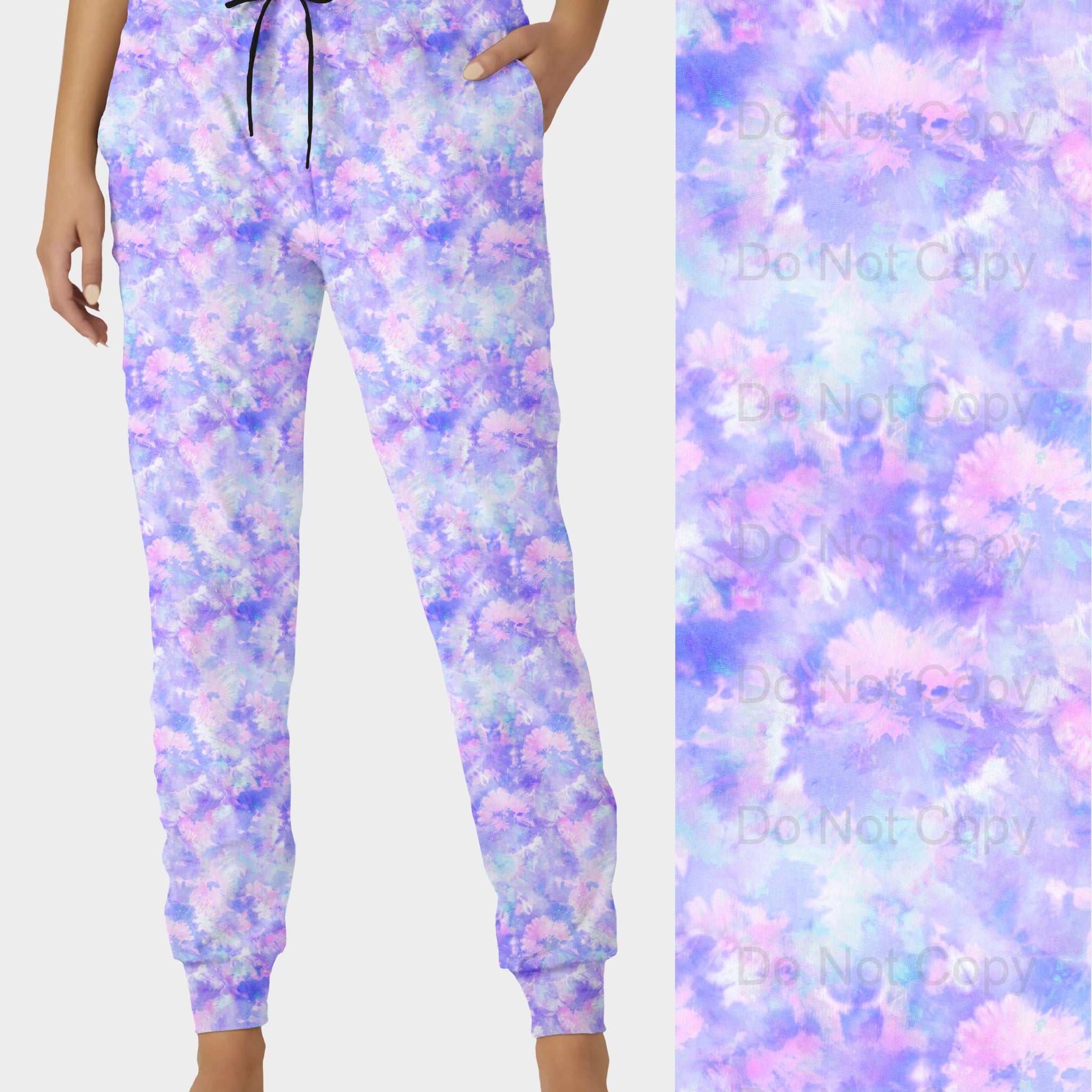 RTS - Pastel Tie Dye Joggers
