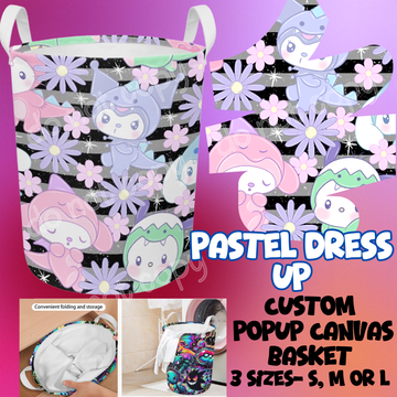 PASTEL DRESS UP - STORAGE BASKETS - PREORDER CLOSING 12/4