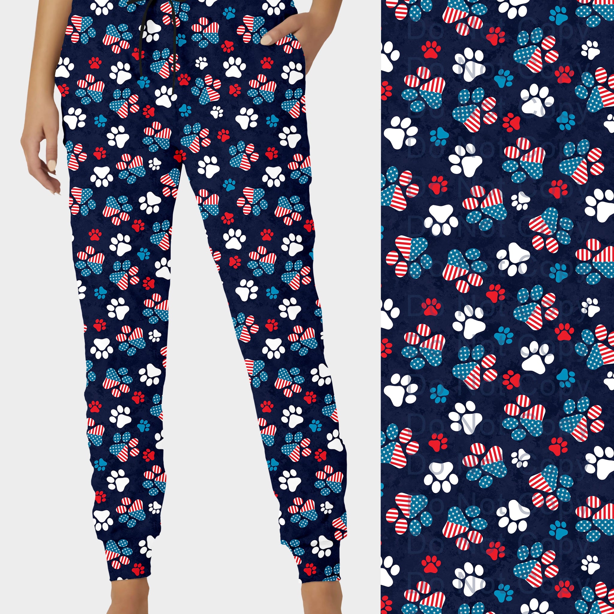 RTS - Patriotic Paws Joggers