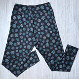 Paisley Paw Print Leggings