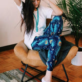 Peacock Print Leggings