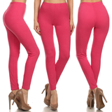 Extra Buttery Soft Leggings for Casual Wear, Lounging, Yoga, Exercise and Layering - Many Colors