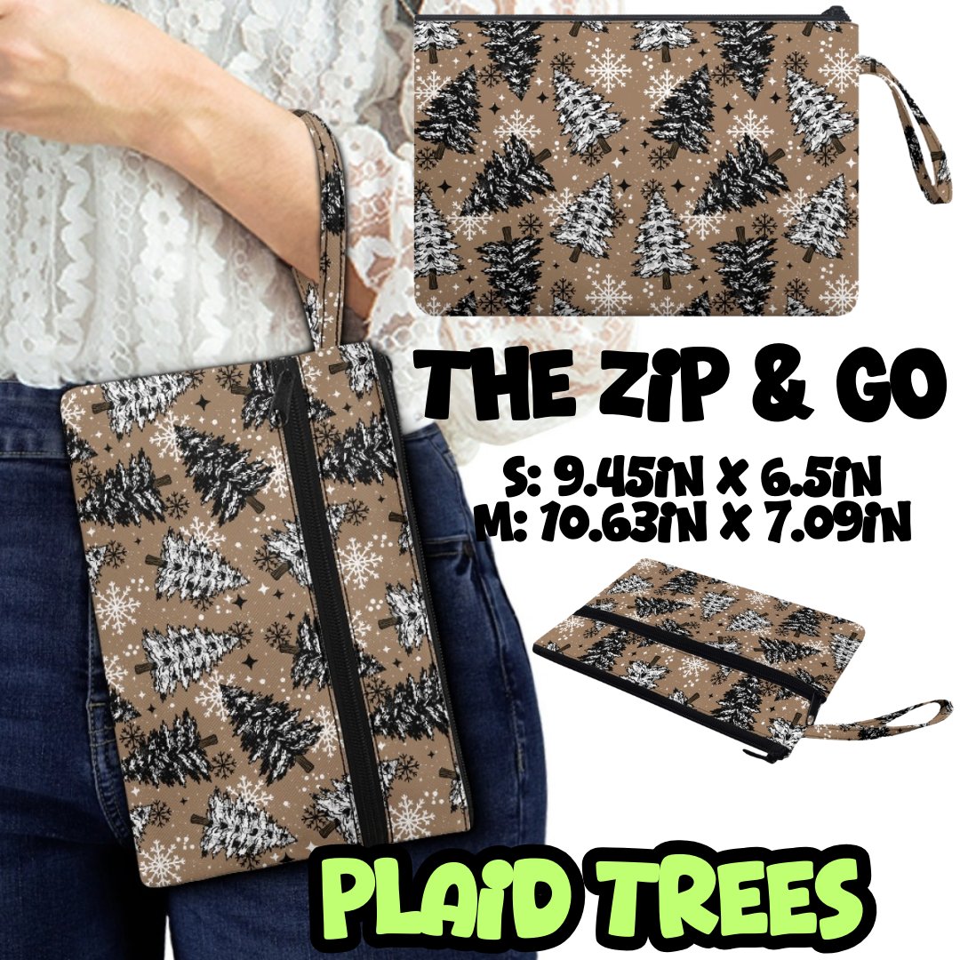 PLAID TREES - ZIP & GO PREORDER CLOSING 12/28