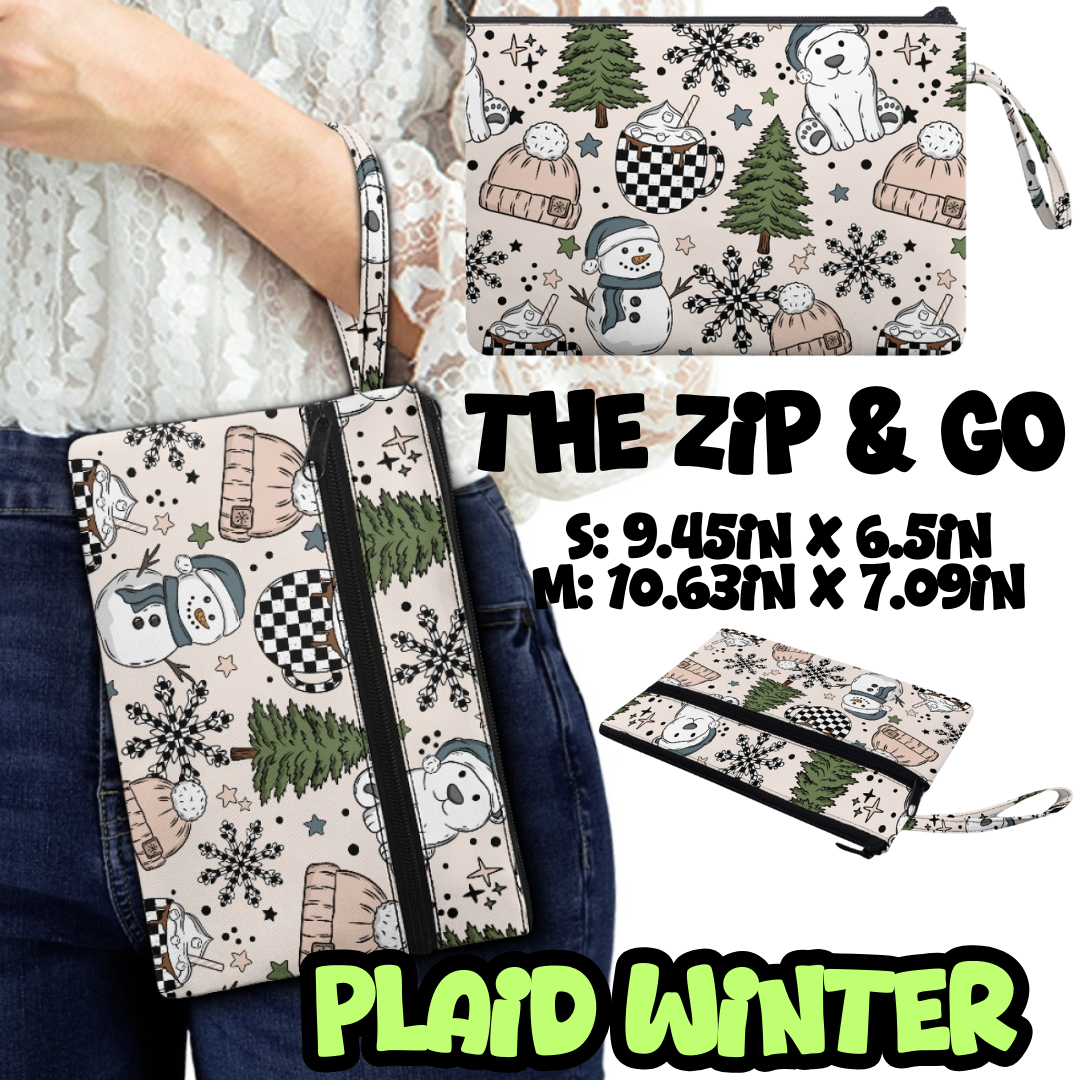 PLAID WINTER - ZIP & GO PREORDER CLOSING 12/28