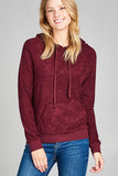 Kangaroo Pocket Hoodie Top