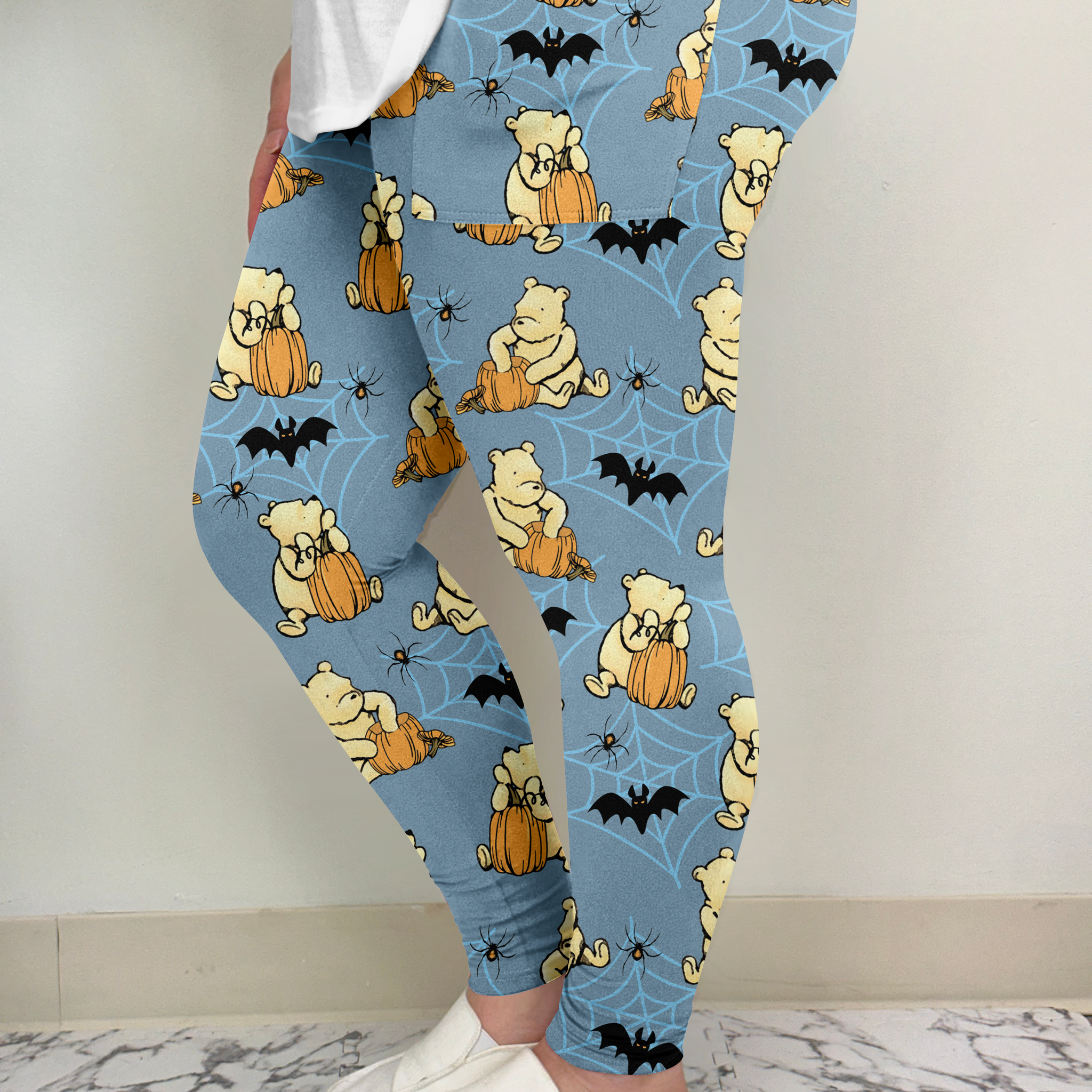 Spooky Bear Leggings w/ Pockets