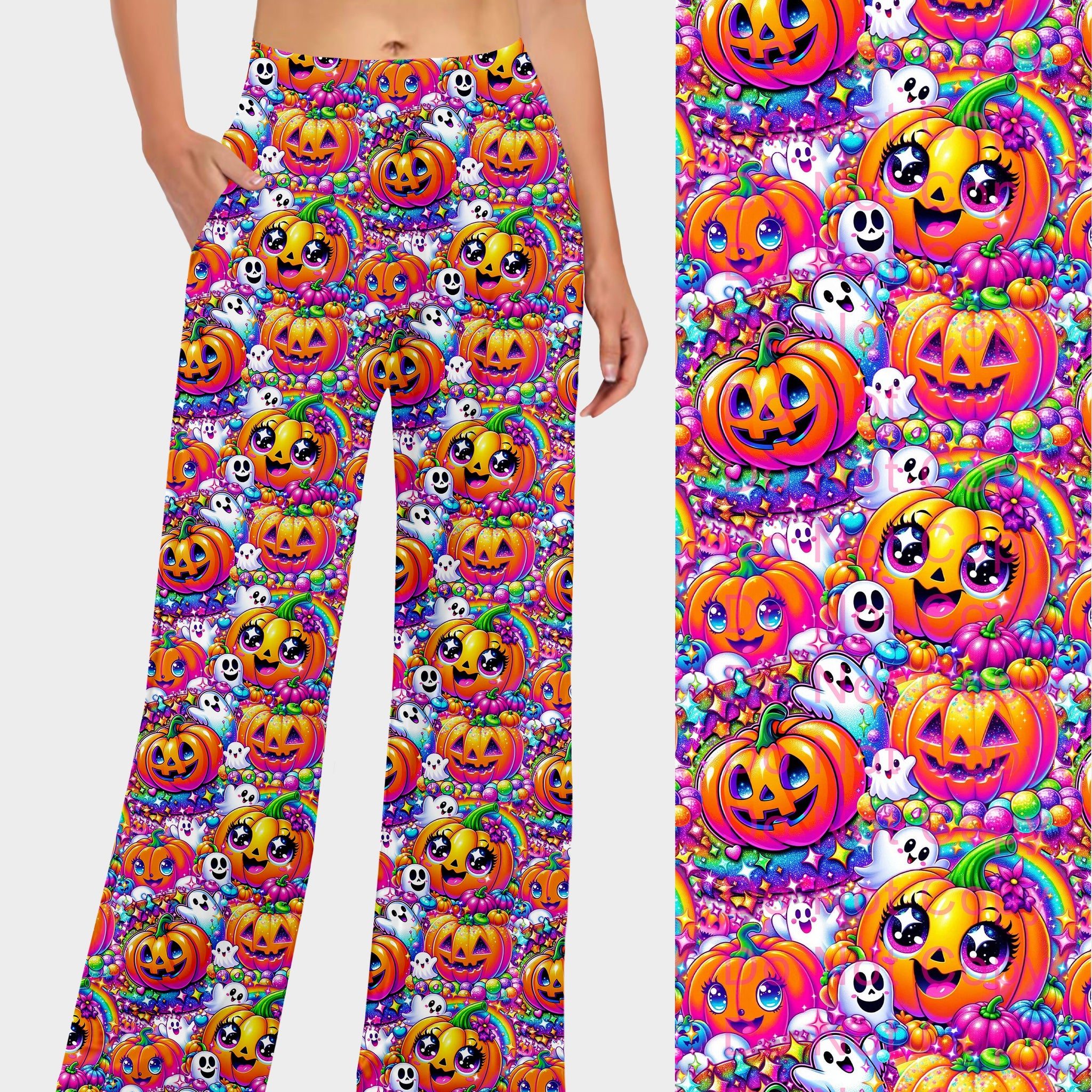 RTS - Rainbow Pumpkins Lounge Pants