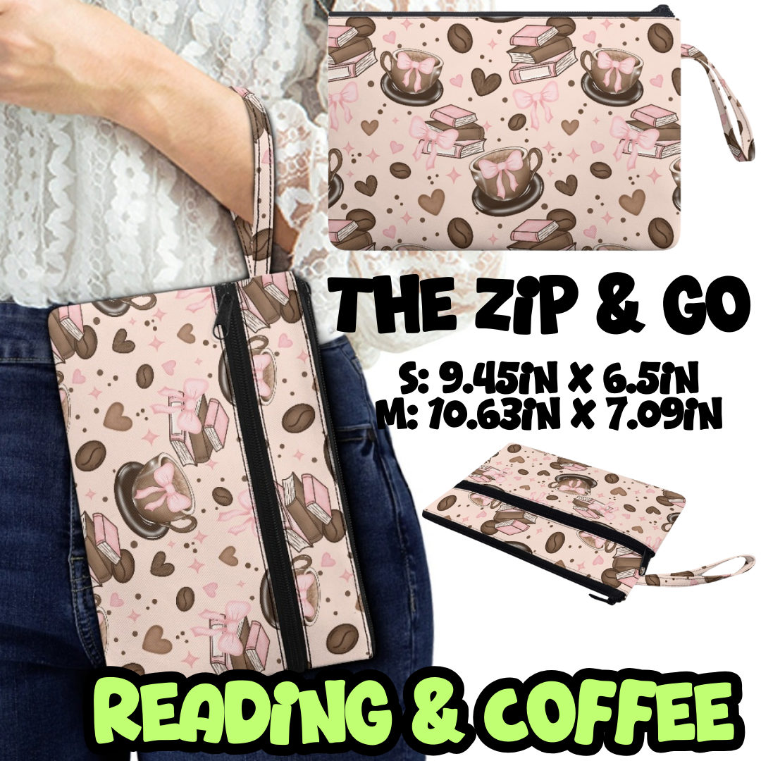 READING & COFFEE - ZIP & GO PREORDER CLOSING 12/28