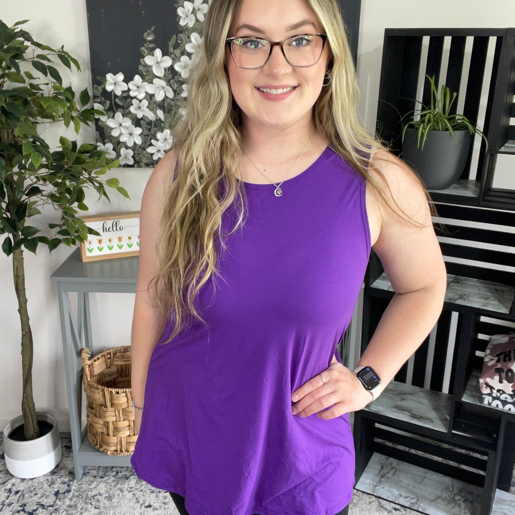 Purple Tank Top
