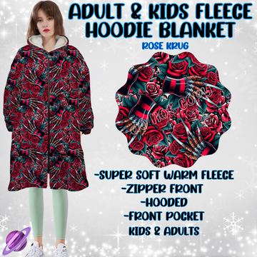 ROSE KRUG- HOODIE BLANKET RUN-PREORDER CLOSING 9/28 ETA NOV