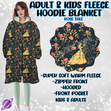 ROSE TALE- HOODIE BLANKET RUN-PREORDER CLOSING 9/28 ETA NOV