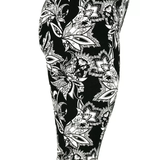 Black & White Paisley Soft Leggings