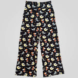 Sleepy Pup - High Waisted Wide Leg Hybrid Leggings/Pants w/ Pockets