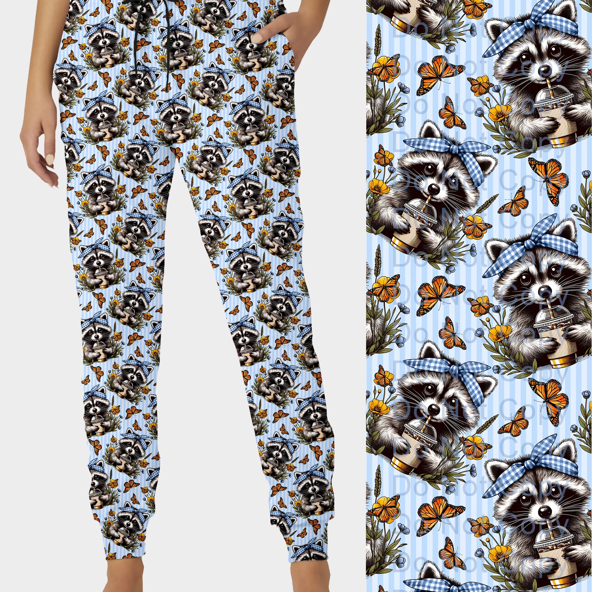 RTS - Sippin Raccoon Joggers