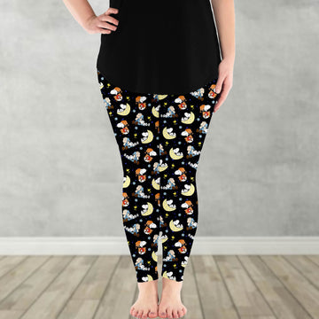 Sleepy Pup Leggings w/ Pockets