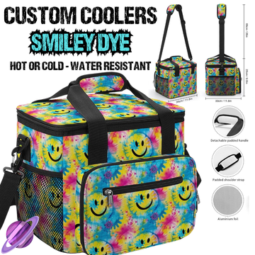 SMILEY DYE - CUSTOM COOLERS CLOSING 12/27