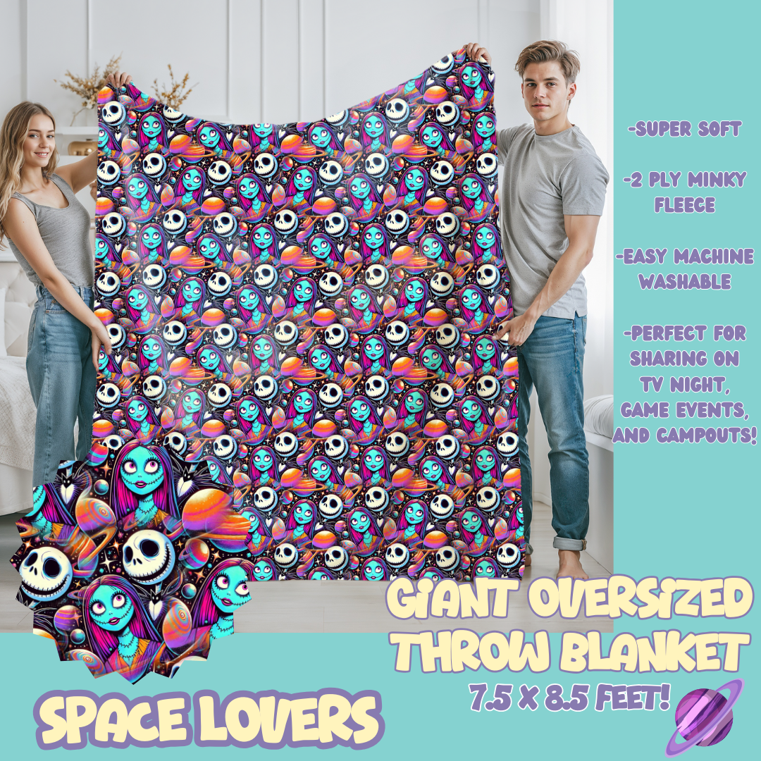 SPACE LOVERS - OVERSIZED THROW BLANKET 11 - PREORDER CLOSING 2/2