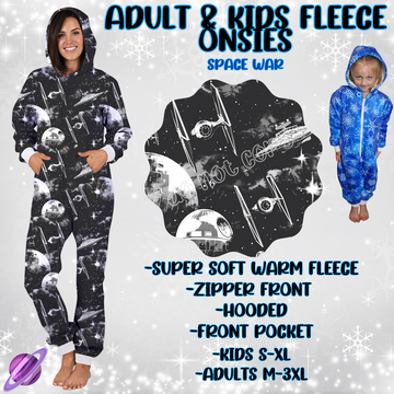 SPACE WAR-ONESIES ROUND 3- PREORDER CLOSING 9/23