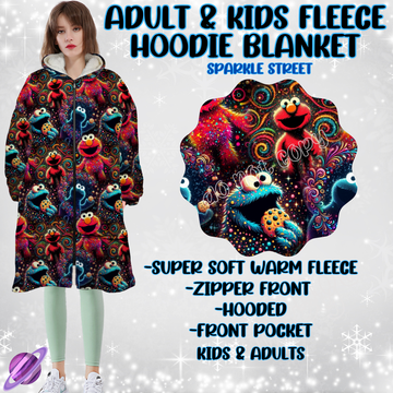 SPARKLE STREET- HOODIE BLANKET RUN-PREORDER CLOSING 9/28 ETA NOV