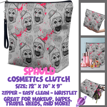 SPAULD - CUSTOM COSMETIC CLUTCH PREORDER CLOSES 12/16