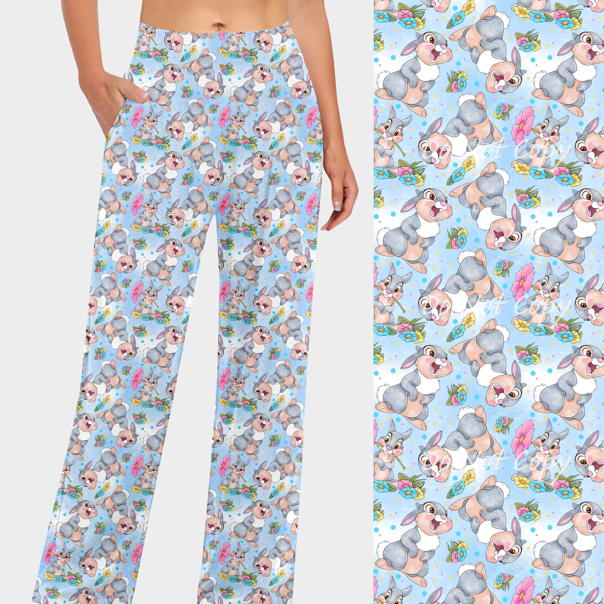 RTS - Spring Bunny Lounge Pants