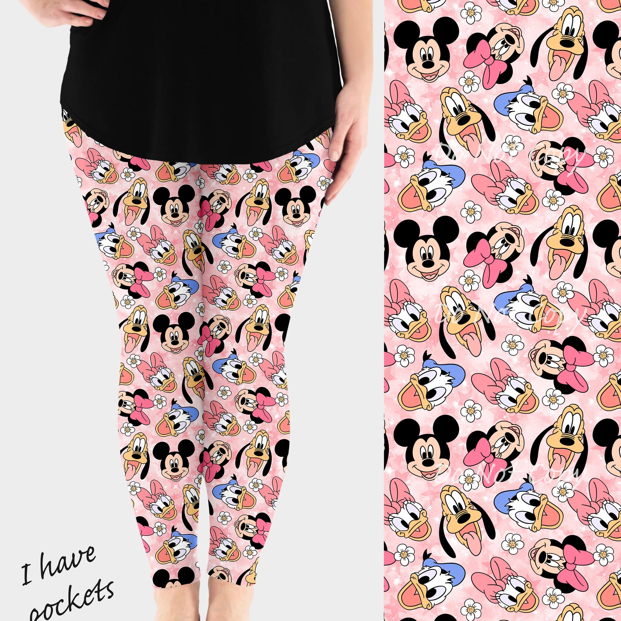 RTS - Spring Pals Leggings w/ Pockets