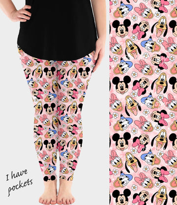 RTS - Spring Pals Leggings w/ Pockets