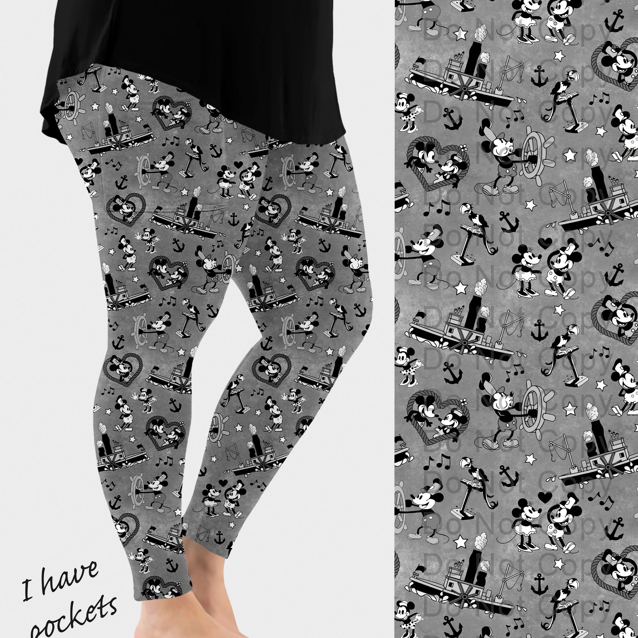 RTS - Steamboat Leggings w/ Pockets