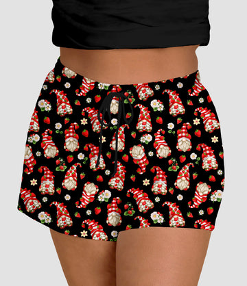 RTS - Strawberry Gnomes Jogger Shorts