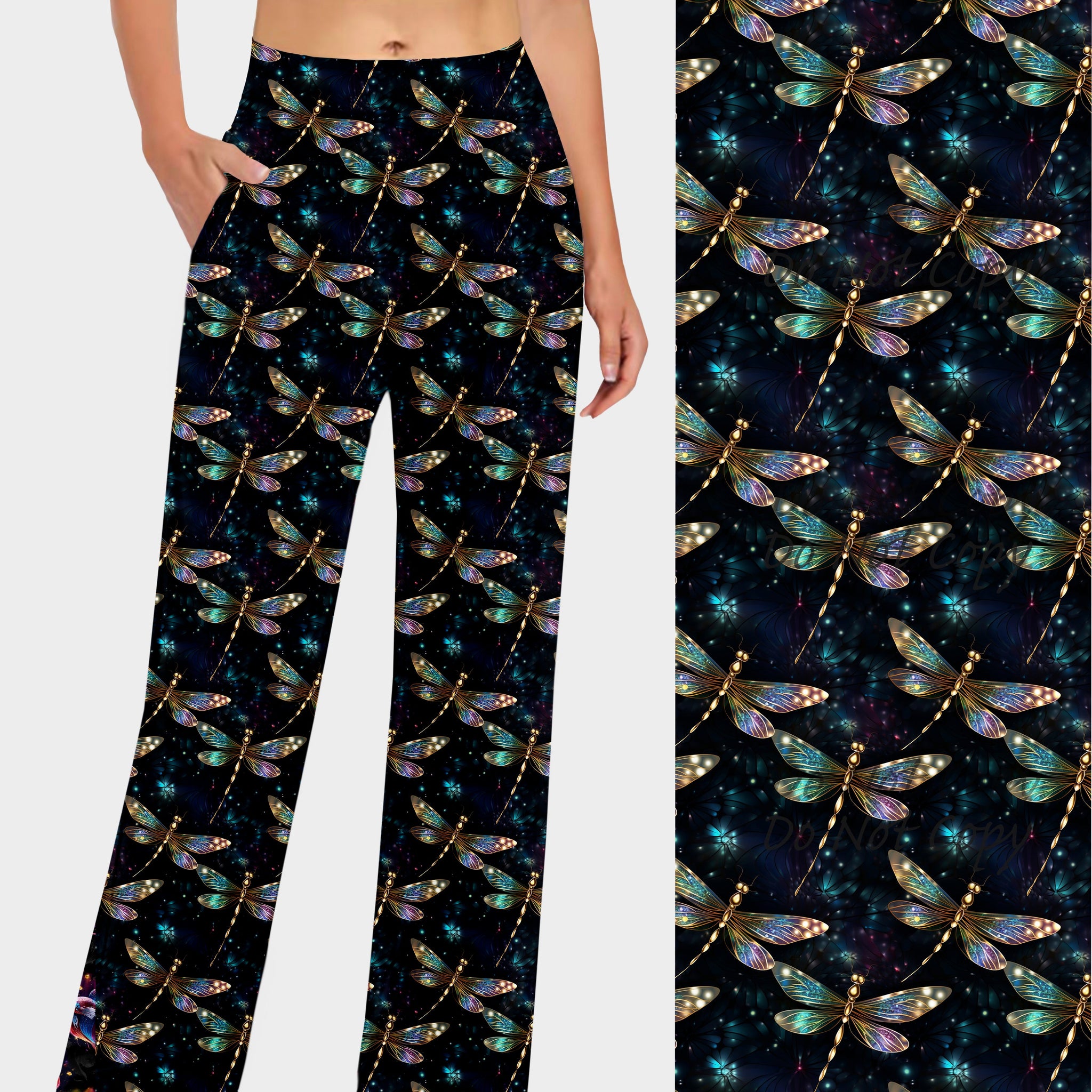RTS - Stunning Dragonflies Lounge Pants