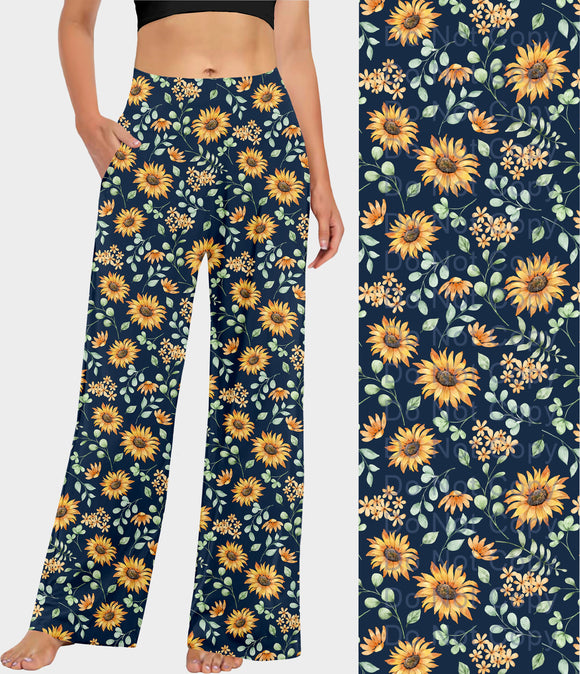RTS - Sunflower Field Lounge Pants