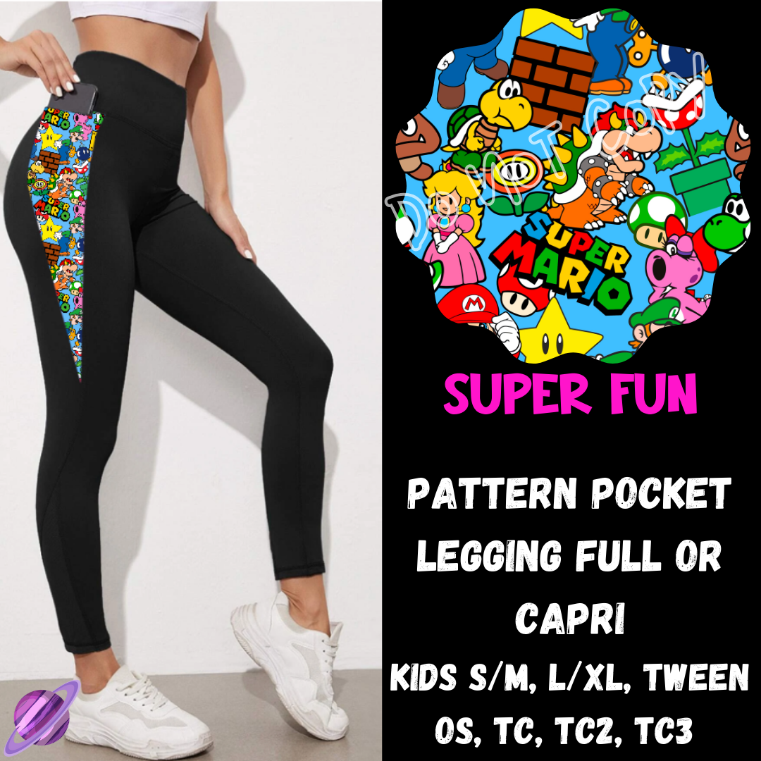 SUPER FUN - LEGGING/CAPRI-ZIP UP HOODIE OUTFIT RUN PREORDER CLOSES 1/26