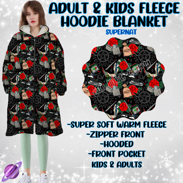 SUPERNAT- HOODIE BLANKET RUN-PREORDER CLOSING 9/28 ETA NOV