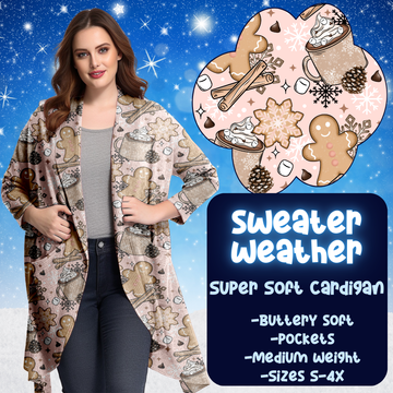 SWEATER WEATHER - SOFT CARDGIAN WINTER RUN CLOSING 10/29