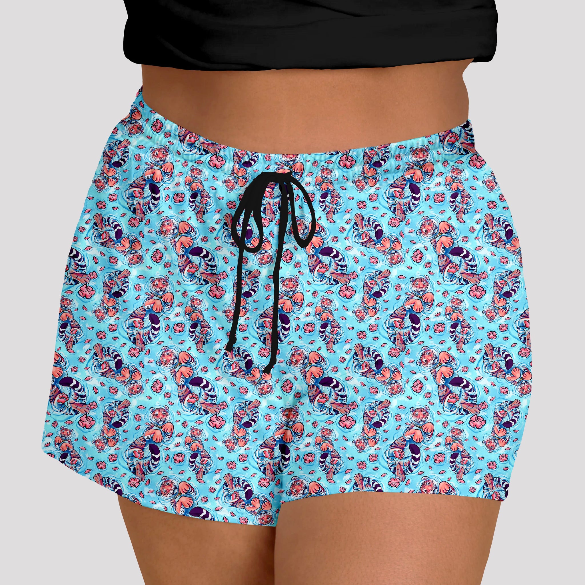 RTS - Swimming Tigers Jogger Shorts