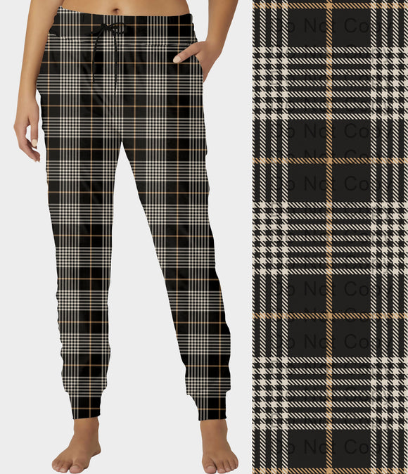 RTS - Talk To Me Plaid Joggers
