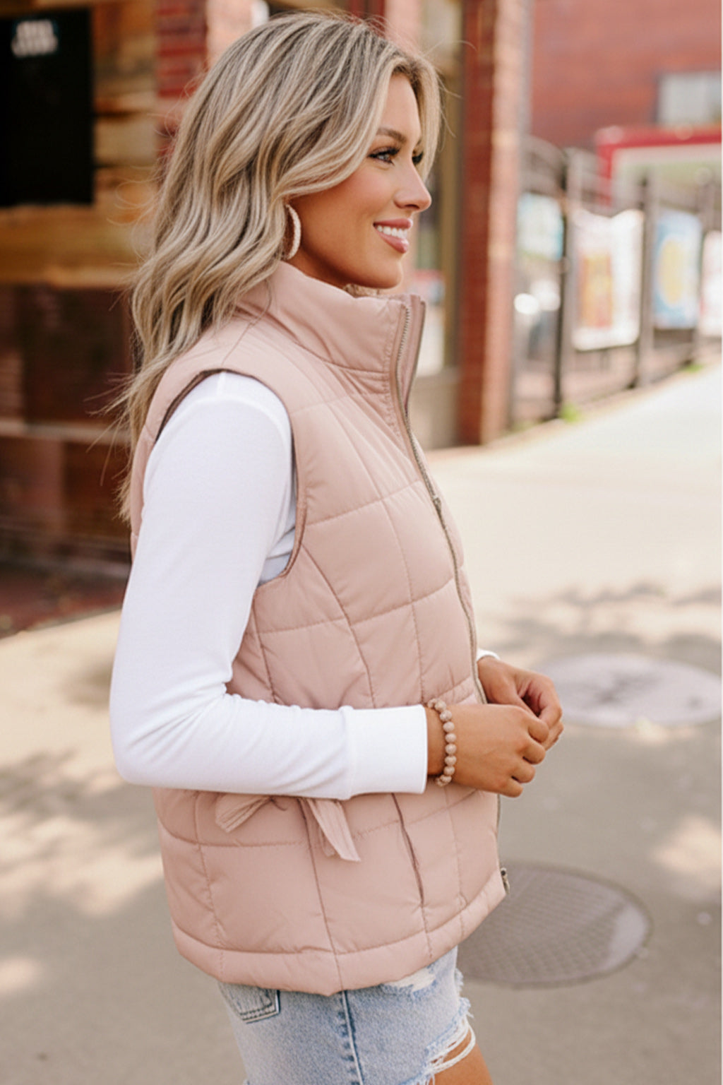 By the Campfire Cozy Tan Vest