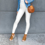 AMAZING Denim Leggings with Pockets - High Waist Jeggings - Tummy Control Shaping - MULTIPLE COLORS