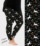 RTS - Unicorn Leggings w/ Pockets