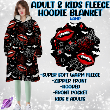 VAMP- HOODIE BLANKET RUN-PREORDER CLOSING 9/28 ETA NOV