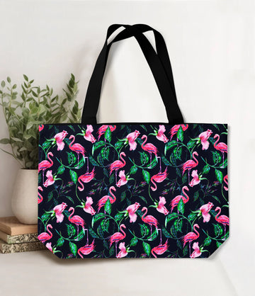 RTS - Vibrant Flamingo Tote Bag